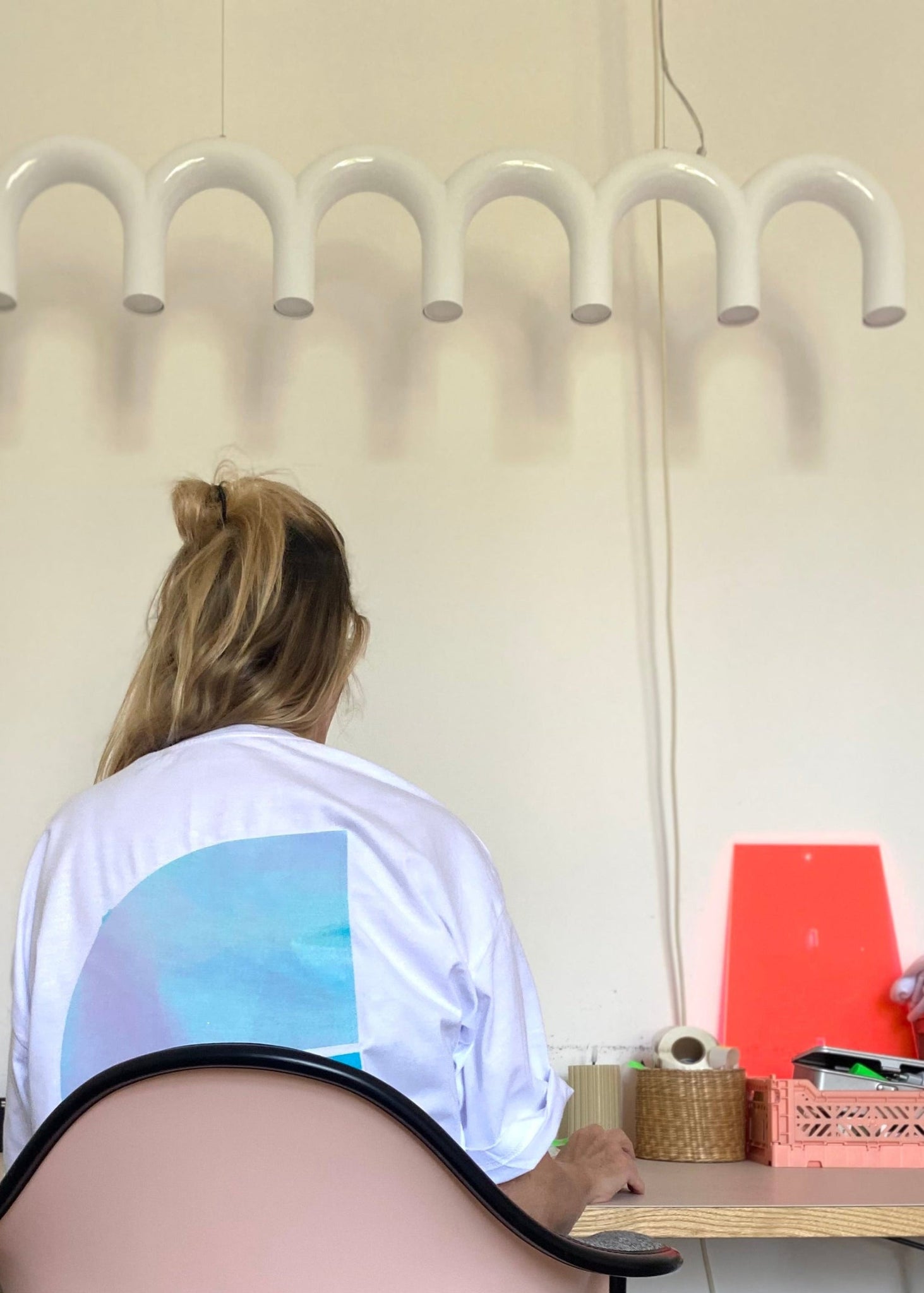 HOLO PRINT - OVERSIZED T-SHIRT - BROKEN HEAVEN FULL LETTER PRINT -  LIEFERZEIT: 3 - 10 TAGE