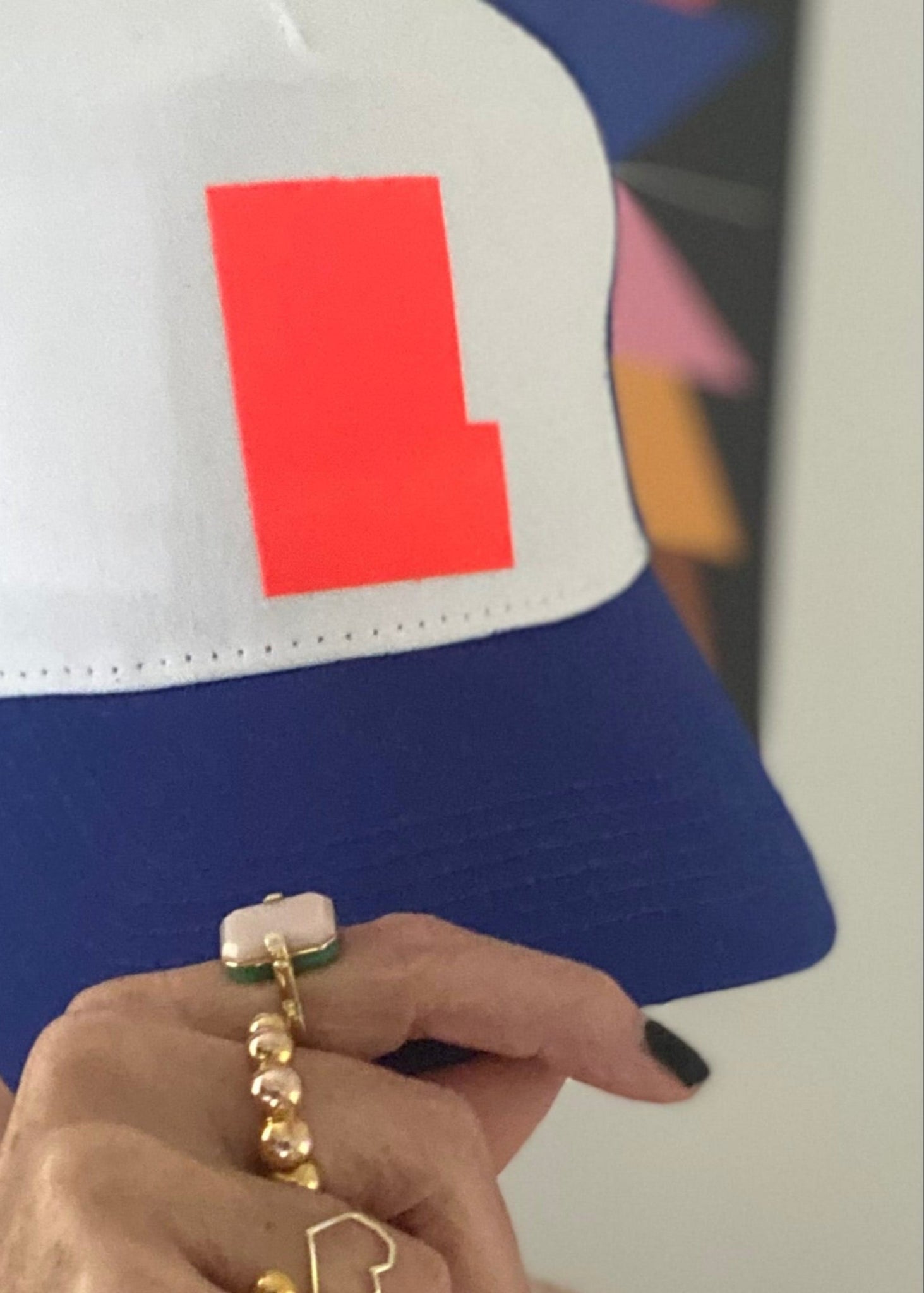 TRUCKER CAP COTTON PERSONALISIERT IN NEON