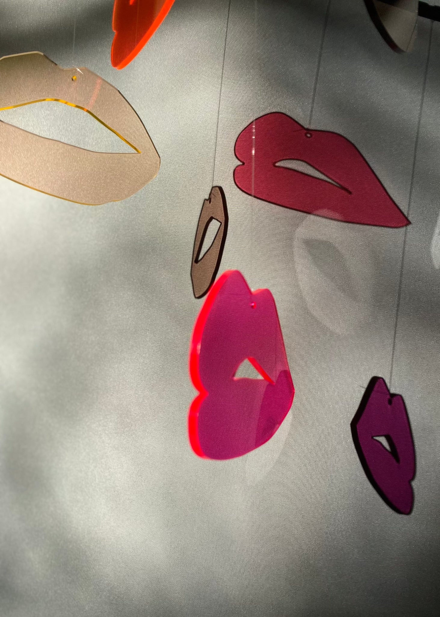 Mobilé LIPS - Set mit 5 Elementen - Lieferzeit 1 - 3 Wochen