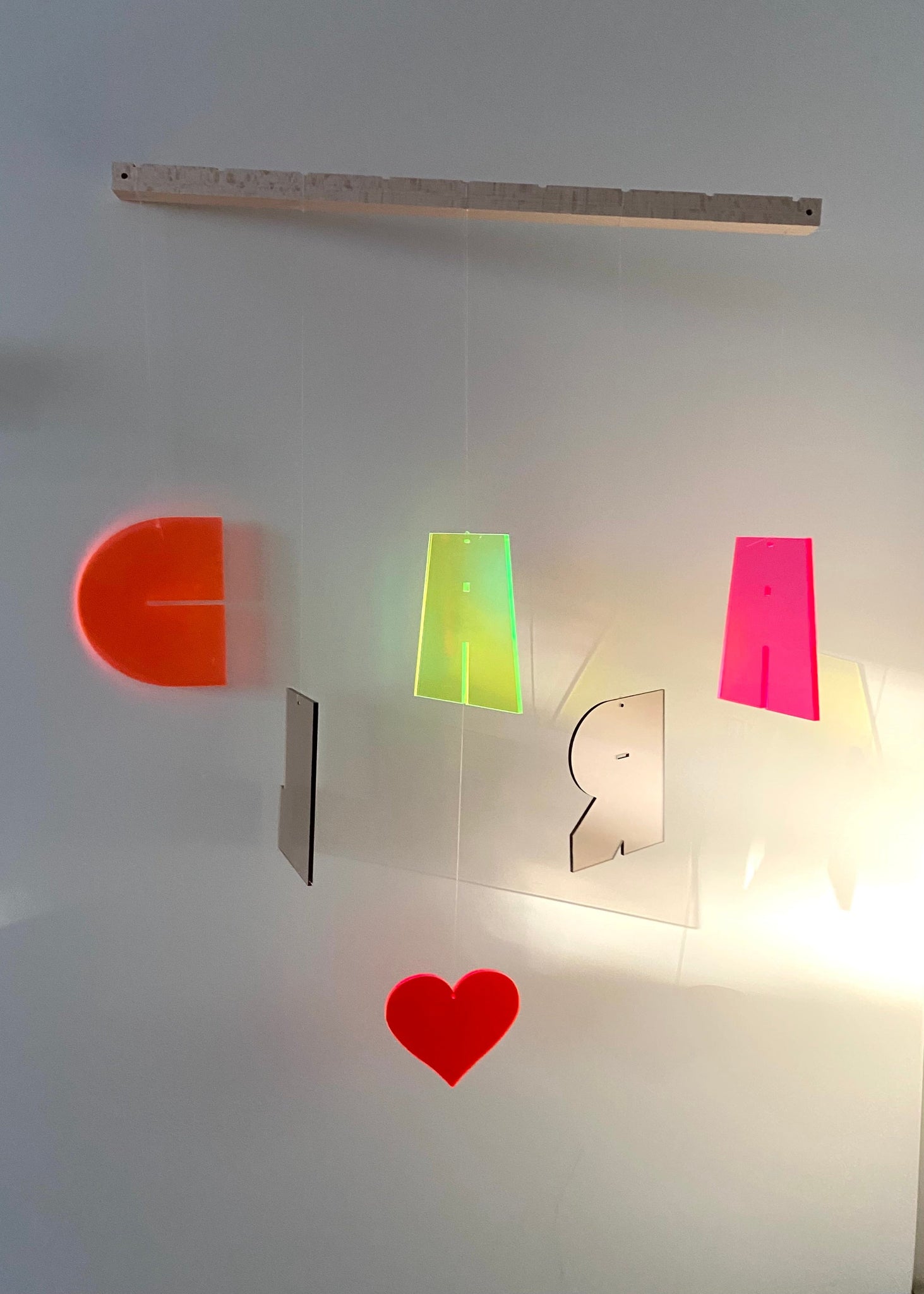 CREATE your own - persönliches Set mit 6 Buchstaben / Elementen - Lieferzeit 1 - 3 Wochen
